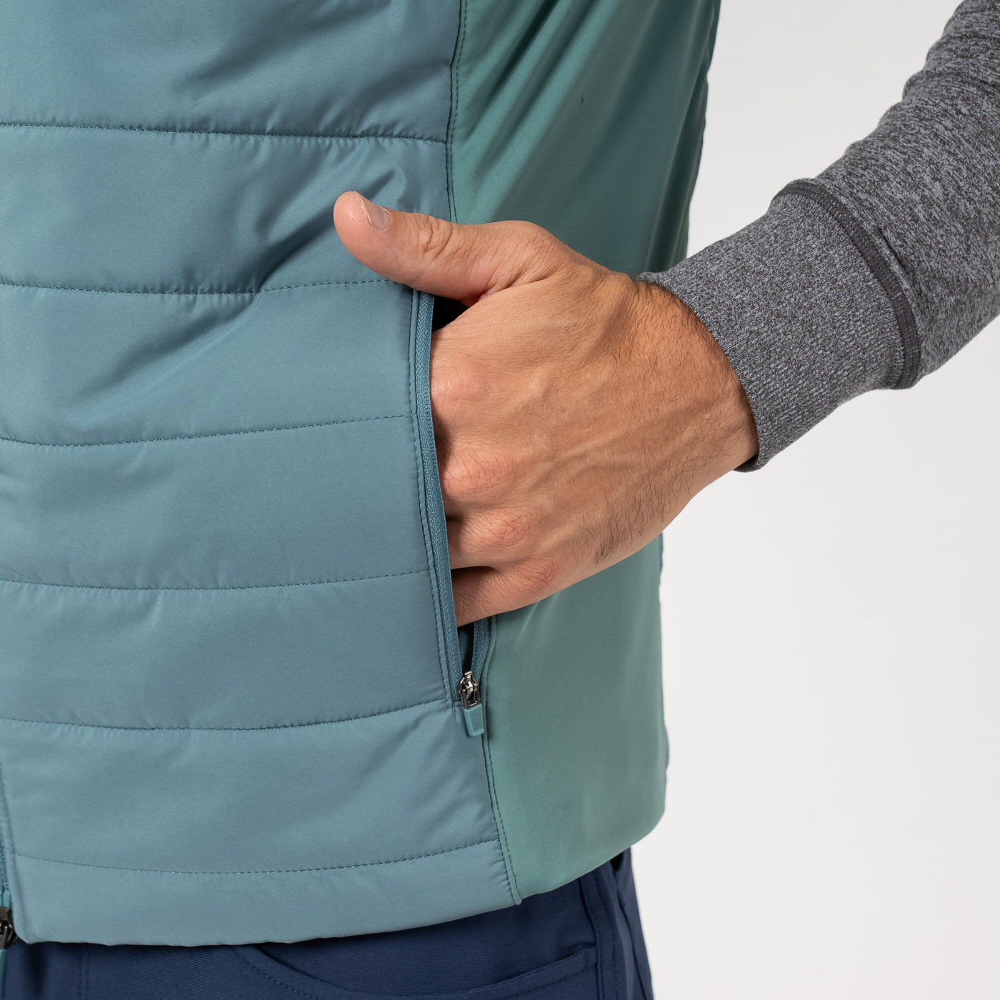 Fulton Performance Vest | Solid - Jungle Green