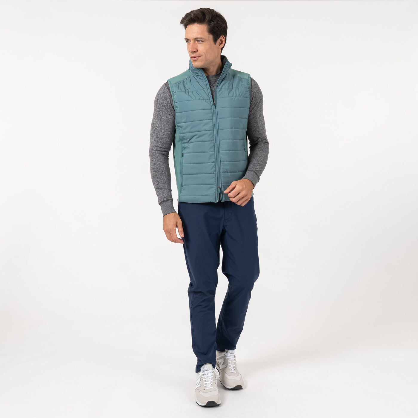 Fulton Performance Vest | Solid - Jungle Green