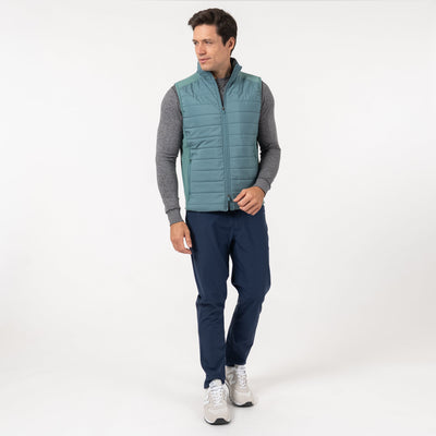 Fulton Performance Vest | Solid - Jungle Green