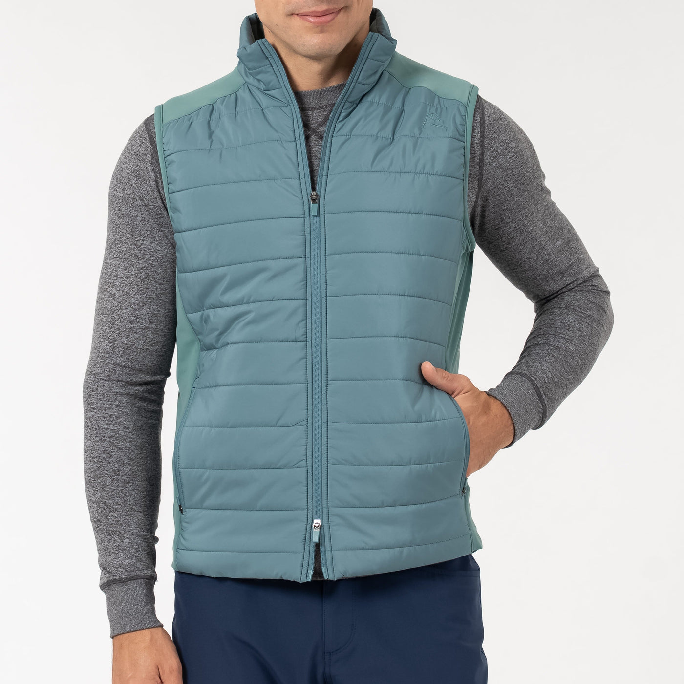 Fulton Performance Vest | Solid - Jungle Green