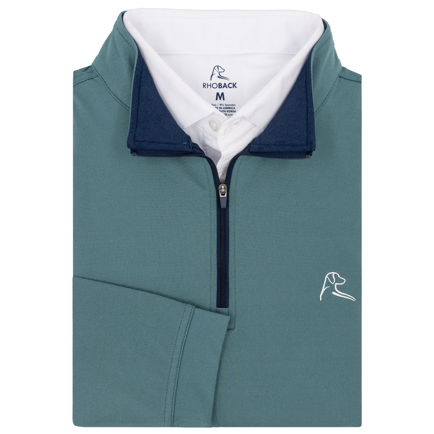 Solid Performance Q-Zip | Solid - Jungle Green