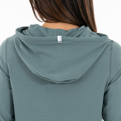 Tempo Performance Hoodie | Solid - Jungle Green
