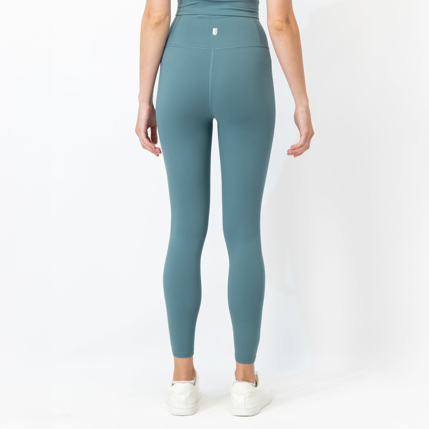 Vista High-Rise Legging | Solid - Jungle Green