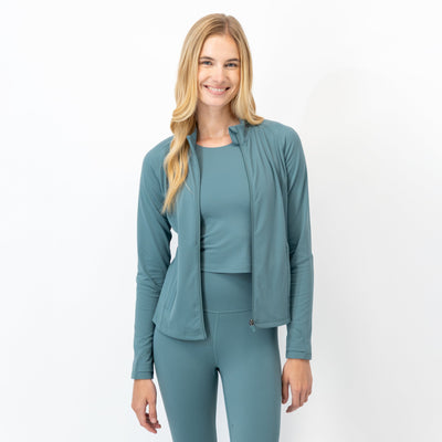 Vista Lightweight Jacket | Solid - Jungle Green