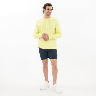 Hesi Performance Hoodie | Solid - Lemon Lime