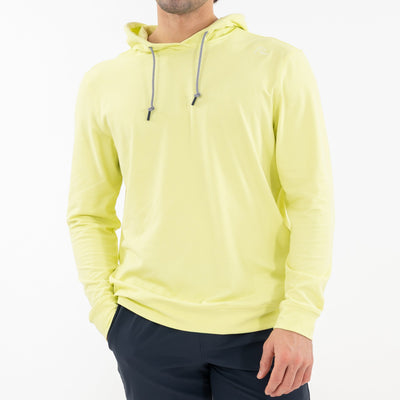 Hesi Performance Hoodie | Solid - Lemon Lime