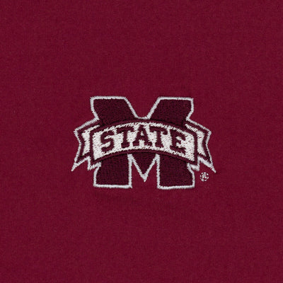 Solid Collegiate Q-Zip - Mississippi State | Solid - Maroon - Mississippi State - 1