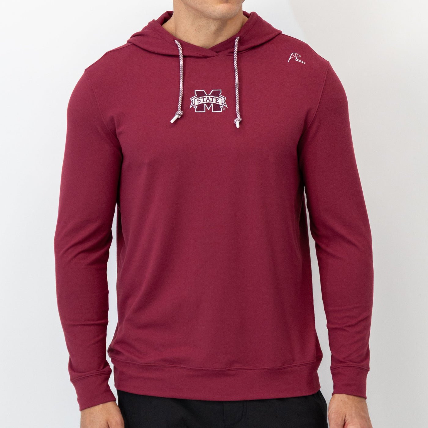 Hesi Collegiate Hoodie - Mississippi State | Solid - Maroon - Mississippi State - 1
