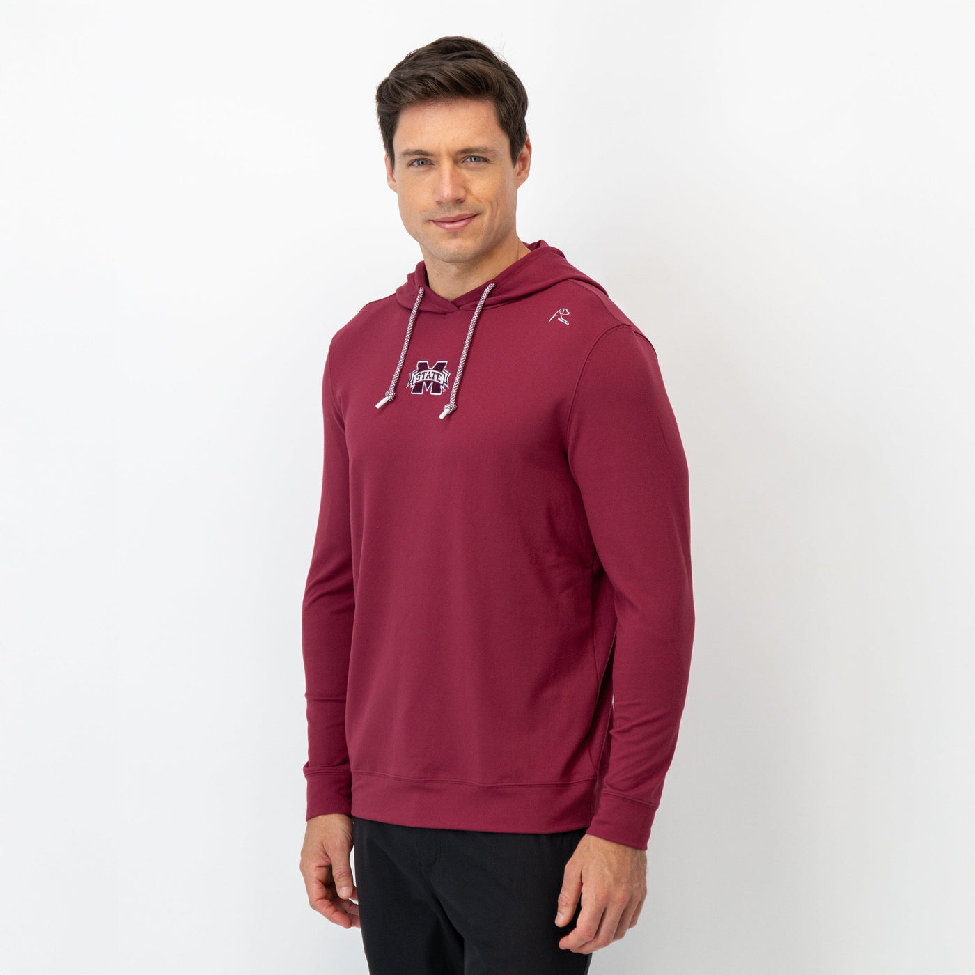 Hesi Collegiate Hoodie - Mississippi State | Solid - Maroon - Mississippi State - 1