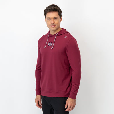 Hesi Collegiate Hoodie - Mississippi State | Solid - Maroon - Mississippi State - 1