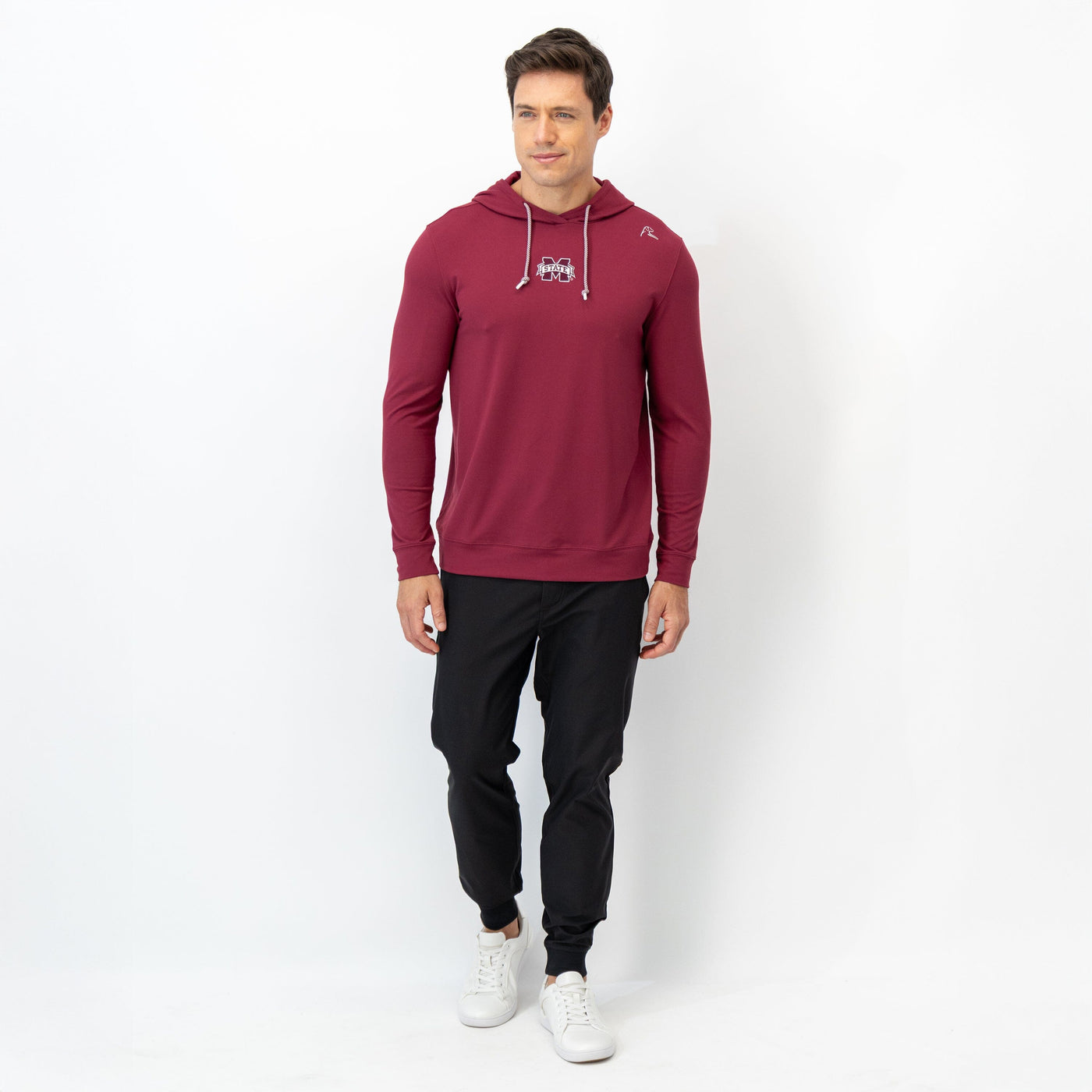 Hesi Collegiate Hoodie - Mississippi State | Solid - Maroon - Mississippi State - 1