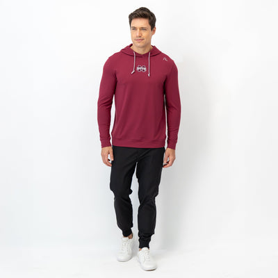 Hesi Collegiate Hoodie - Mississippi State | Solid - Maroon - Mississippi State - 1
