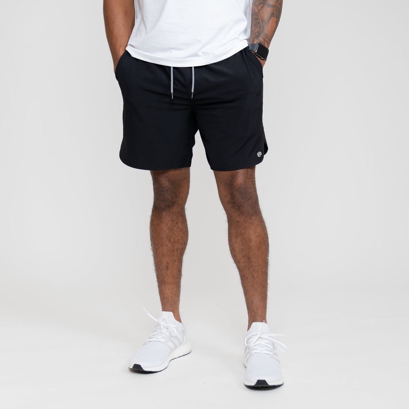 Grit Gym Short | Solid - Midnight Black