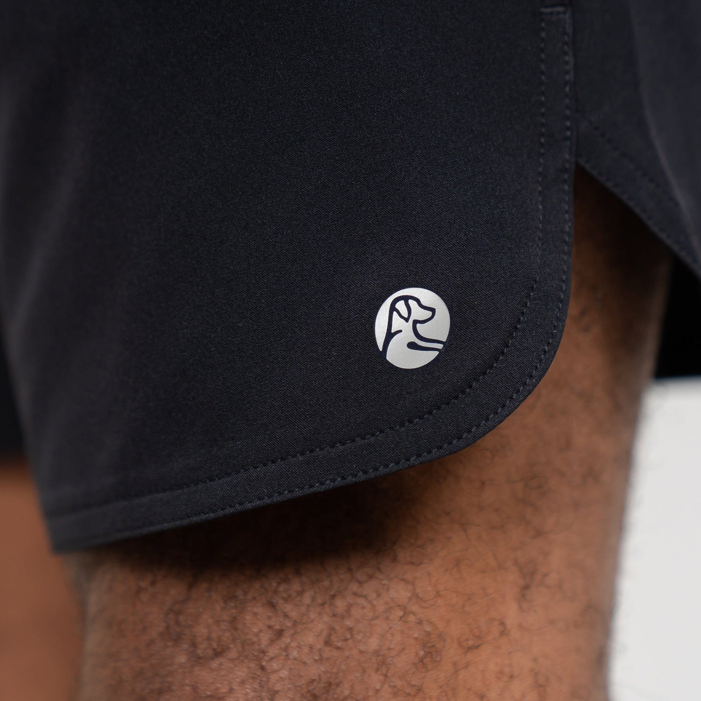 Grit Gym Short | Solid - Midnight Black