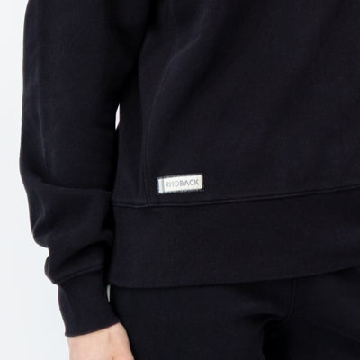Ready Crewneck | Solid - Midnight Black (Women)