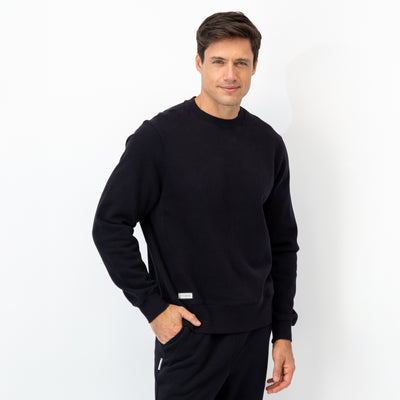 Ready Crewneck | Solid - Midnight Black