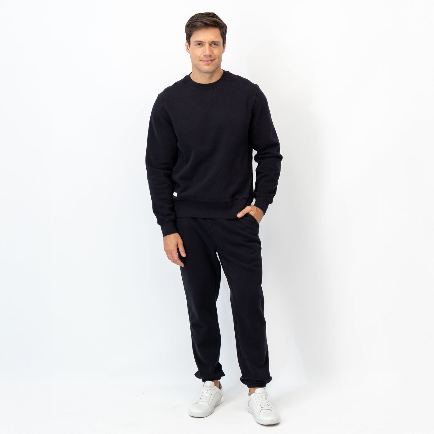 Ready Crewneck | Solid - Midnight Black
