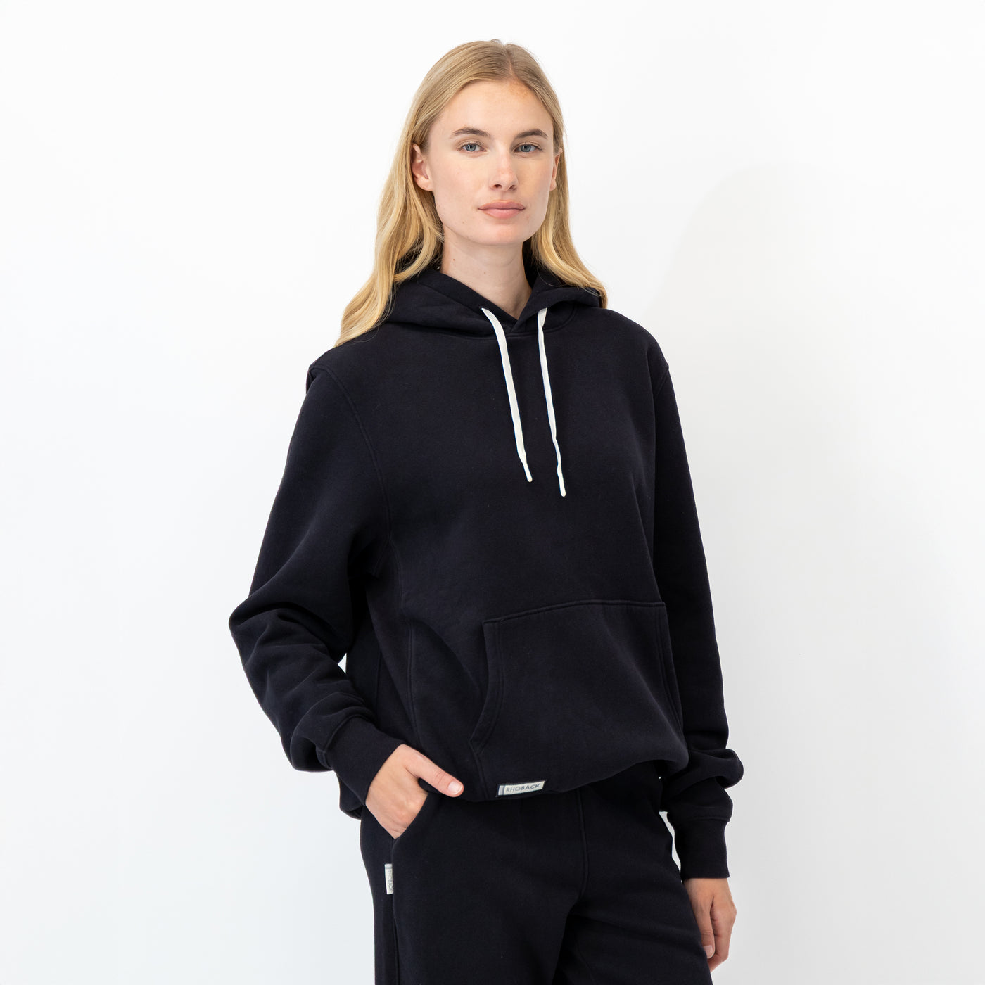 Ready Hoodie | Solid - Midnight Black (Women)