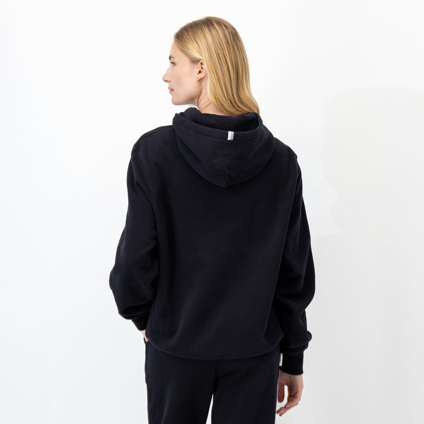 Ready Hoodie | Solid - Midnight Black (Women)