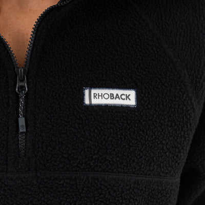 Rivanna Fleece Pullover | Solid - Midnight Black