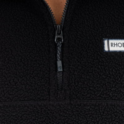 Rivanna Fleece Pullover | Solid - Midnight Black