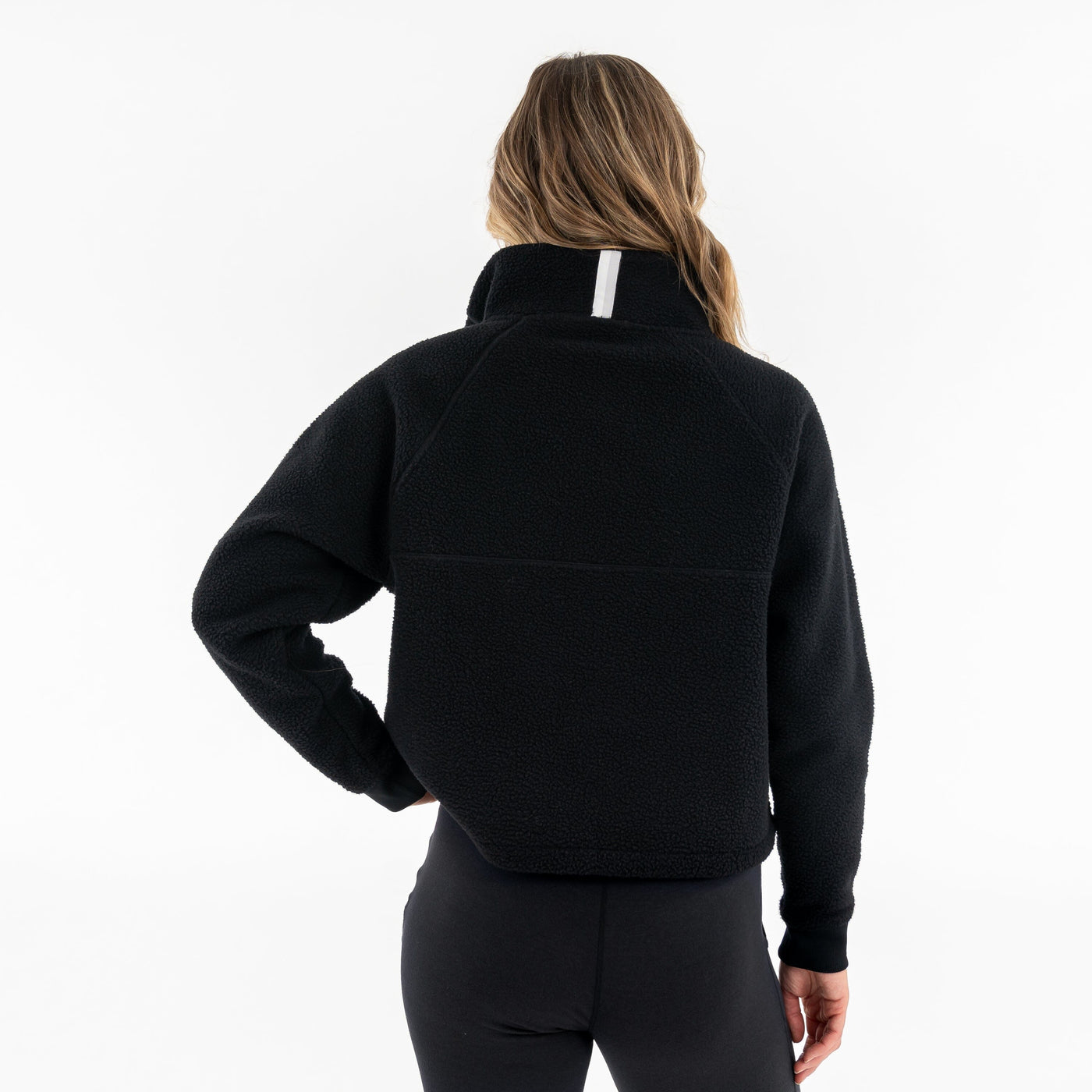 Rivanna Fleece Pullover | Solid - Midnight Black