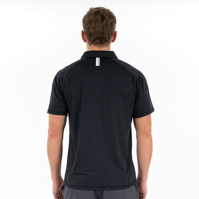 Blitz Tech Polo | Solid - Midnight Black