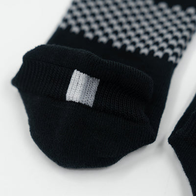 Stratus Performance Ankle Socks (3-Pack) | Solid - Midnight Black - Thunder Grey (3-Pack)