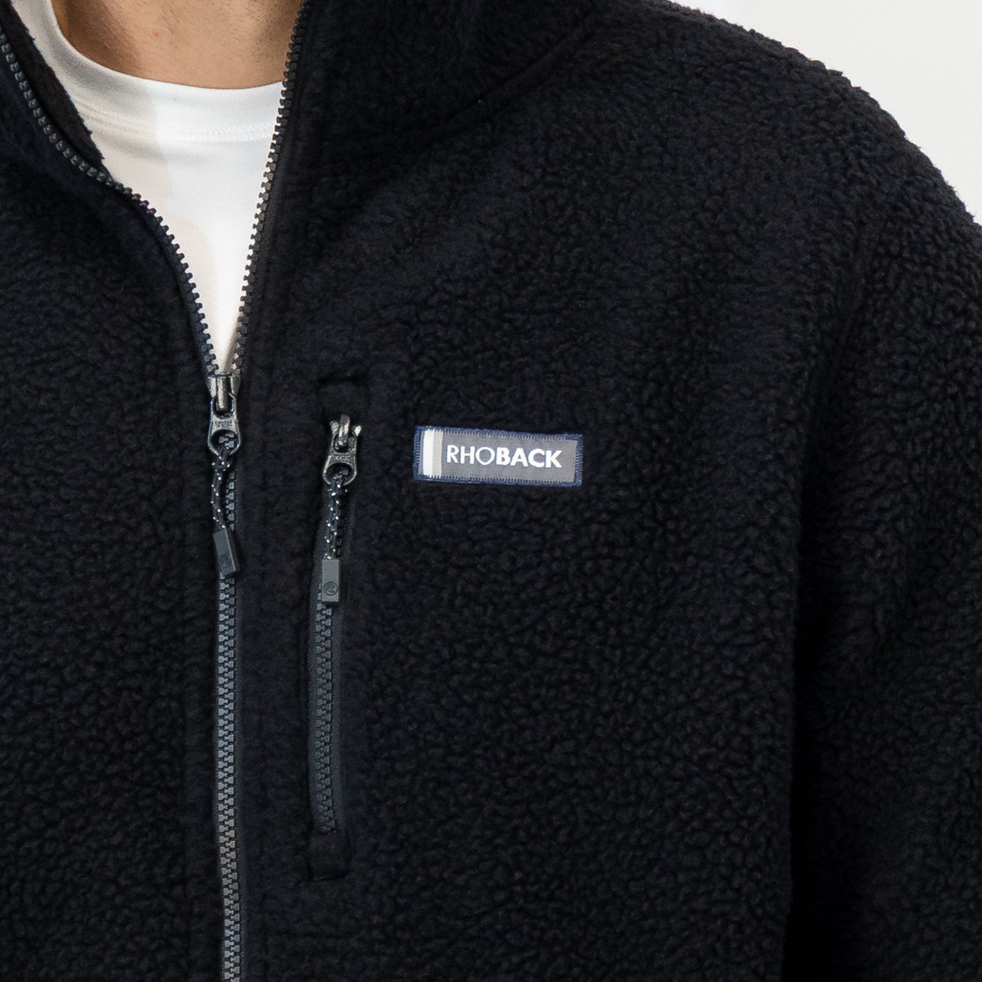 Summit Fleece Full-Zip | Solid - Midnight Black