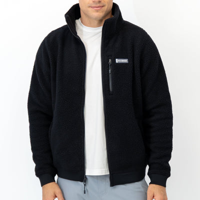 Summit Fleece Full-Zip | Solid - Midnight Black