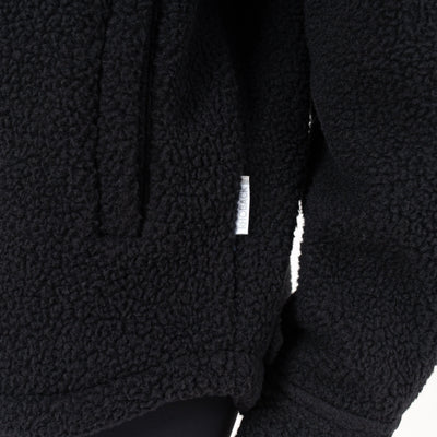 Summit Fleece Shirt Jacket | Solid - Midnight Black (Women)