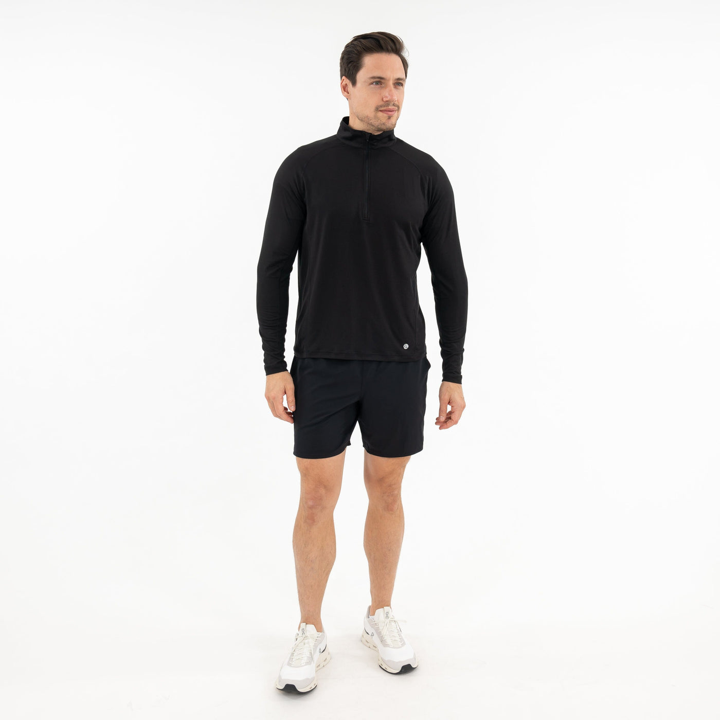 Tailwind Performance Q-Zip | Solid - Midnight Black