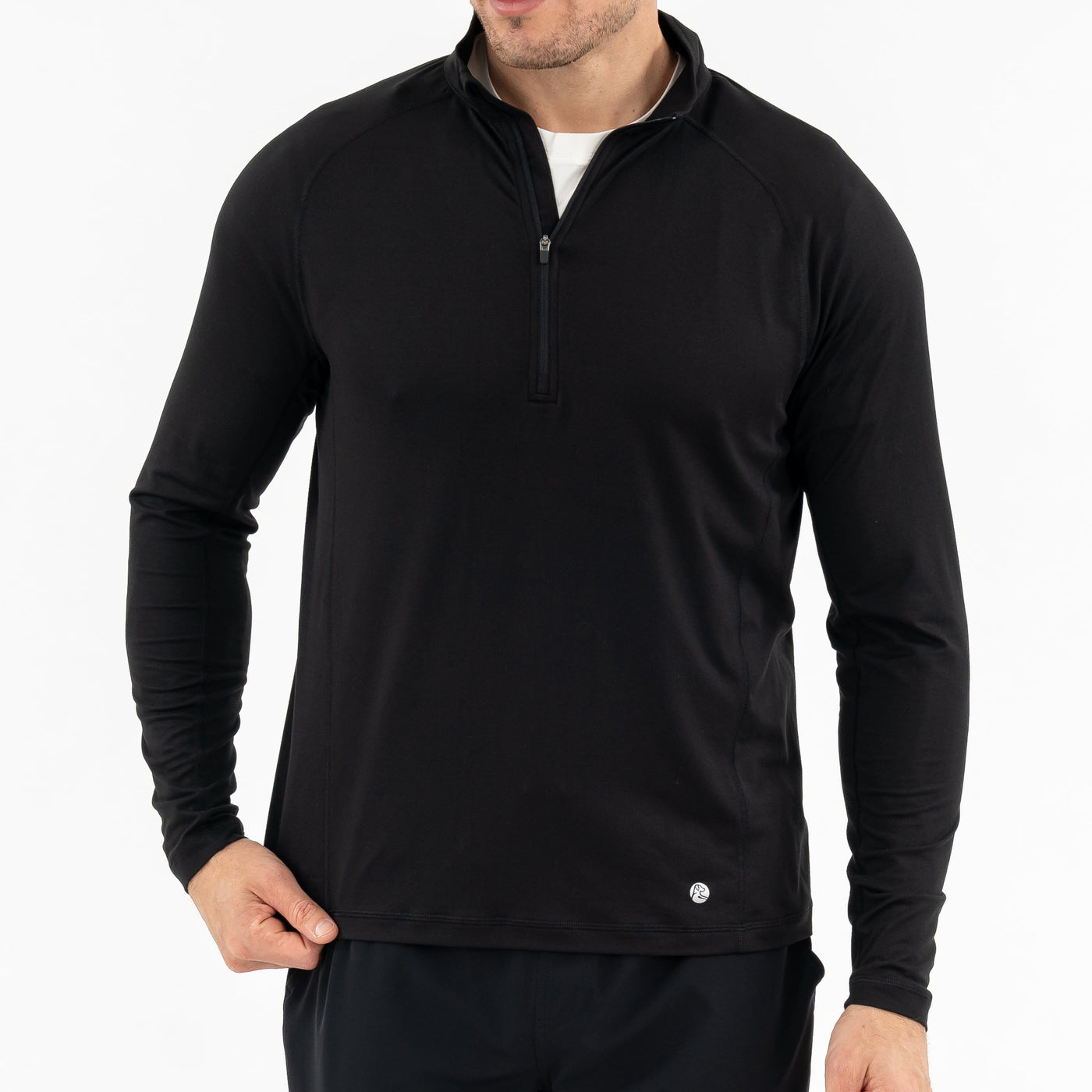 Tailwind Performance Q-Zip | Solid - Midnight Black