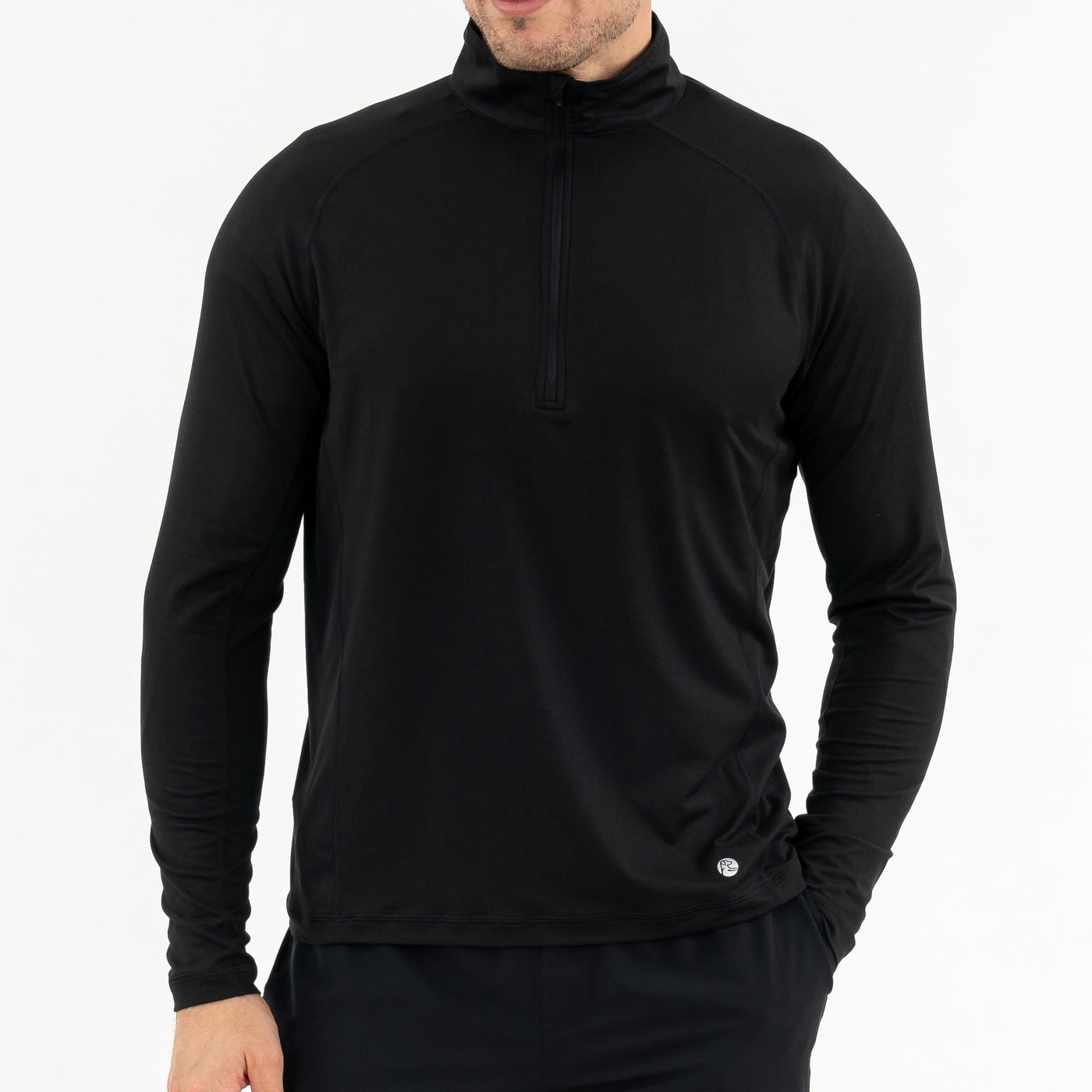 Tailwind Performance Q-Zip | Solid - Midnight Black