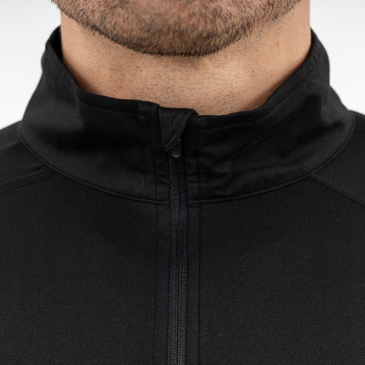 Tailwind Performance Q-Zip | Solid - Midnight Black