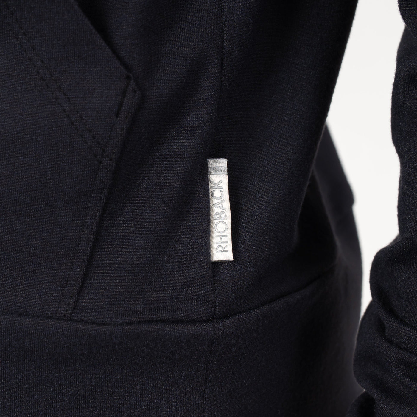 Tempo Full-Zip Hoodie | Solid - Midnight Black