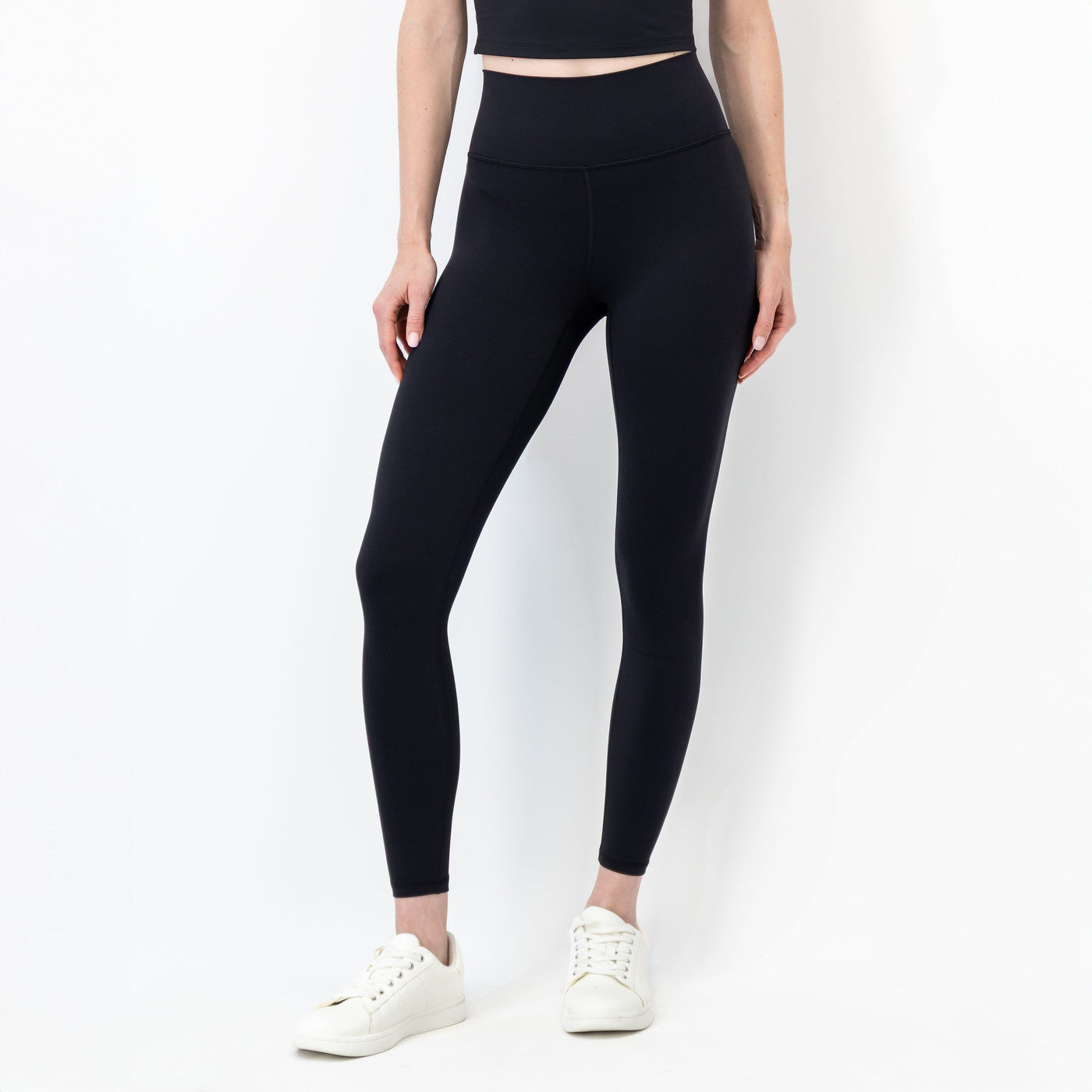 Vista High-Rise Legging | Solid - Midnight Black
