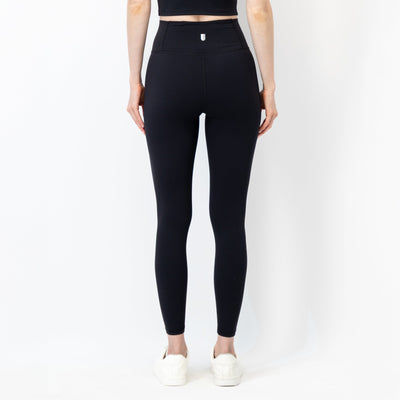 Vista High-Rise Legging | Solid - Midnight Black