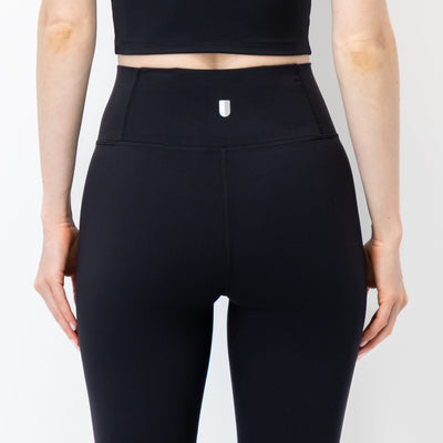 Vista High-Rise Legging | Solid - Midnight Black