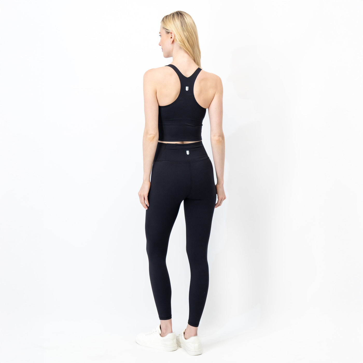 Vista Crop Tank | Solid - Midnight Black