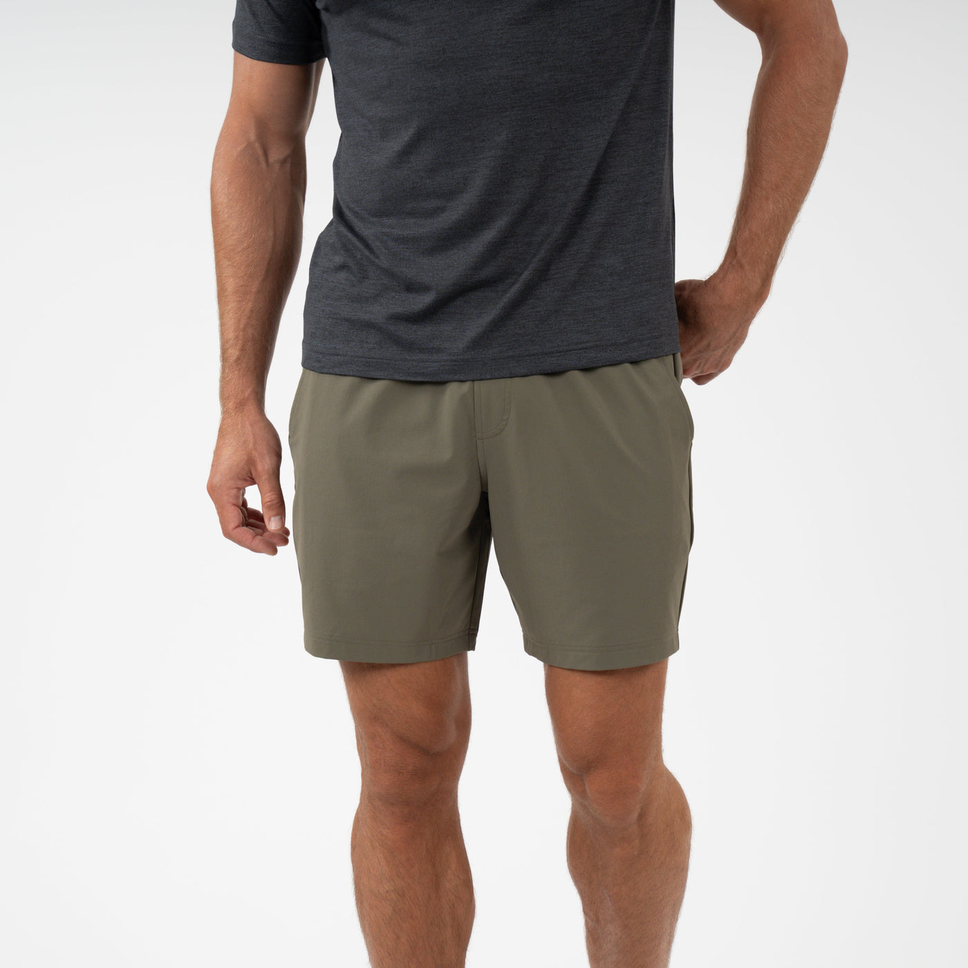 Everyday Short | Solid - Moss Green