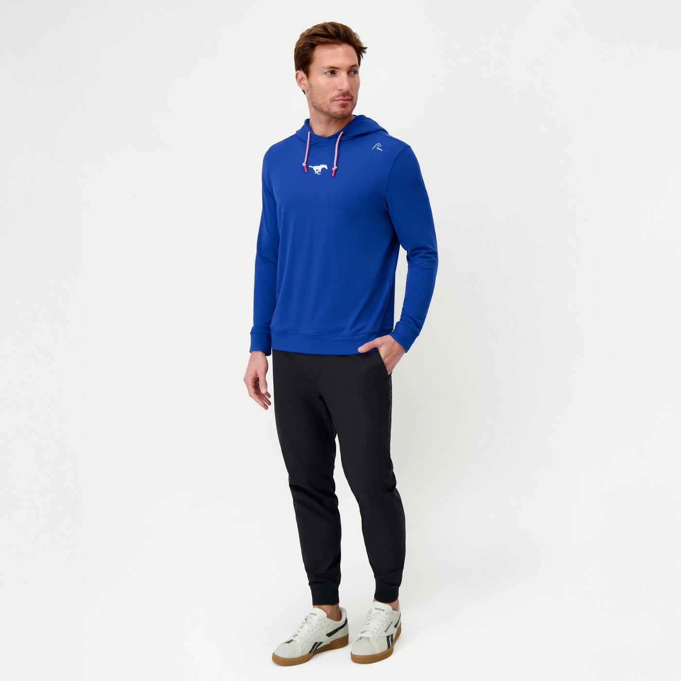 Hesi Collegiate Hoodie - SMU | Solid - Ocean Blue - SMU - 1