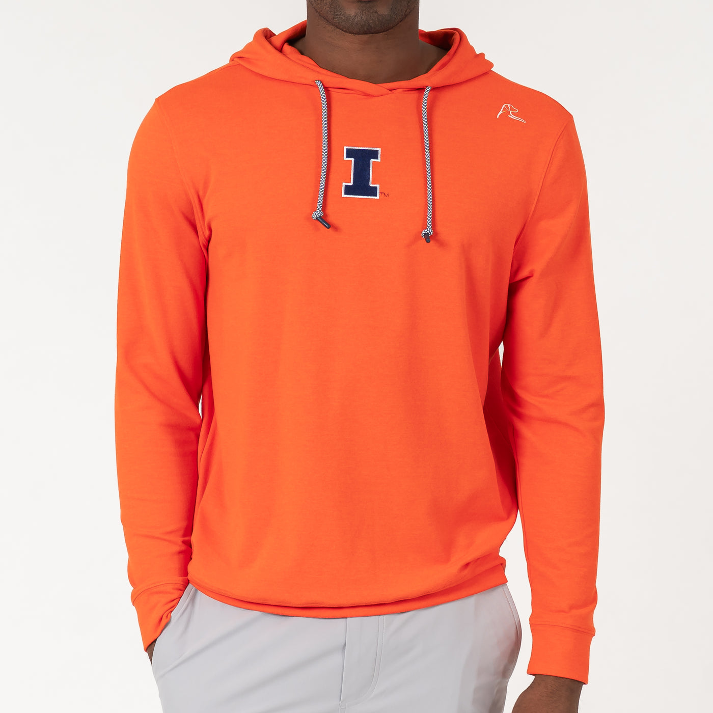 Hesi Collegiate Hoodie - Illinois | Solid - Orange Burst - Illinois - 1