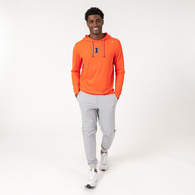 Hesi Collegiate Hoodie - Illinois | Solid - Orange Burst - Illinois - 1