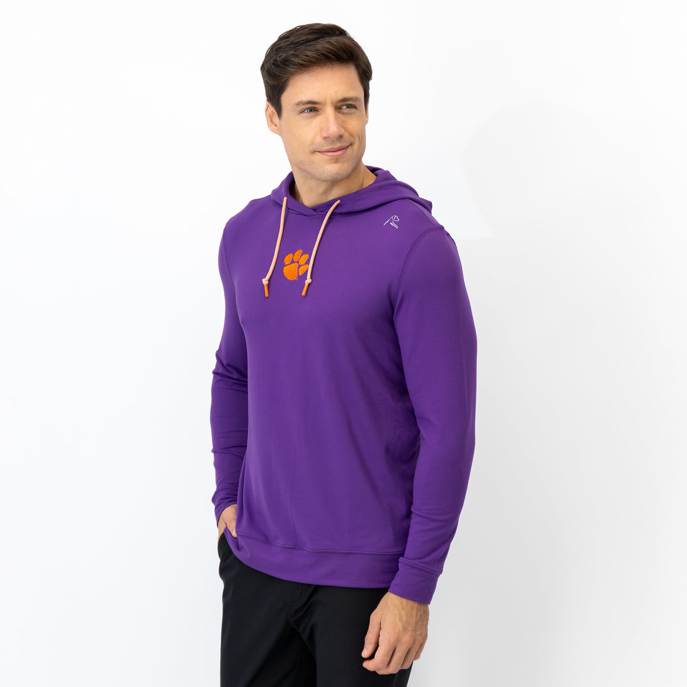Hesi Collegiate Hoodie - Clemson | Solid - Plum Purple - Clemson - 1