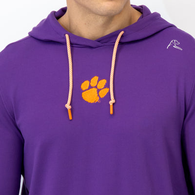 Hesi Collegiate Hoodie - Clemson | Solid - Plum Purple - Clemson - 1