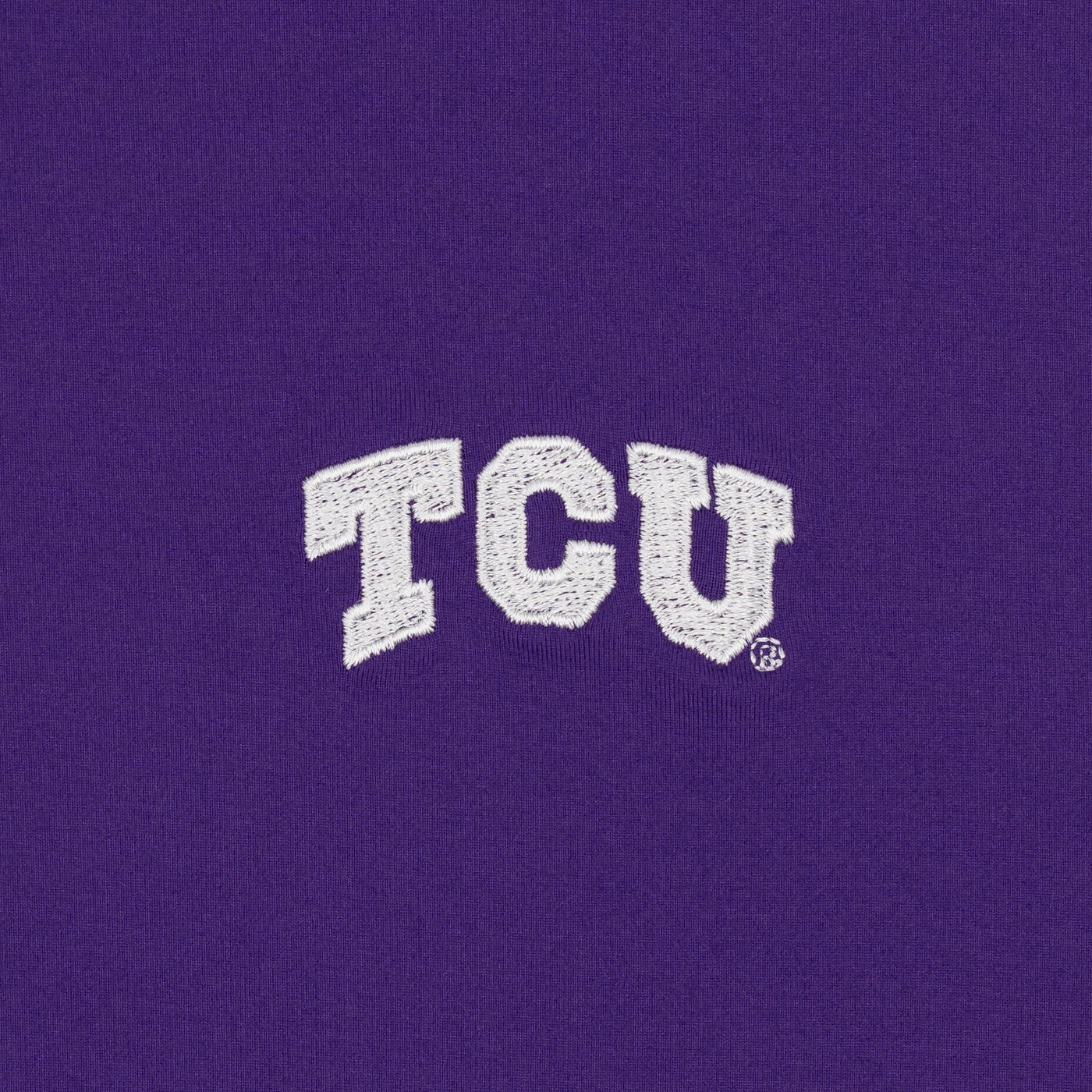 Solid Collegiate Q-Zip - TCU | Solid - Plum Purple - TCU - 1