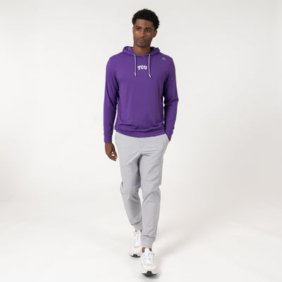 Hesi Collegiate Hoodie - TCU | Solid - Plum Purple - TCU - 1