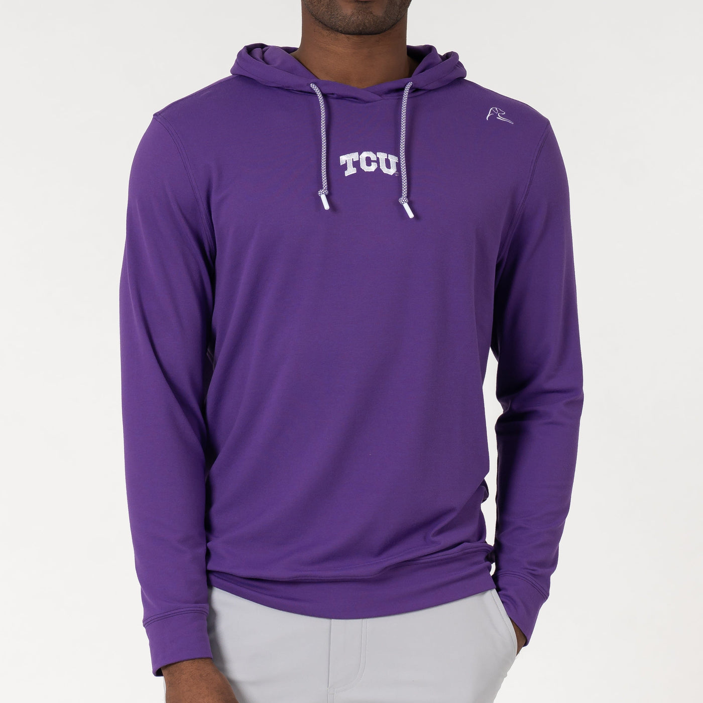 Hesi Collegiate Hoodie - TCU | Solid - Plum Purple - TCU - 1