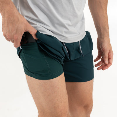 Grit Gym Short - 5" | Solid - Ponderosa Green